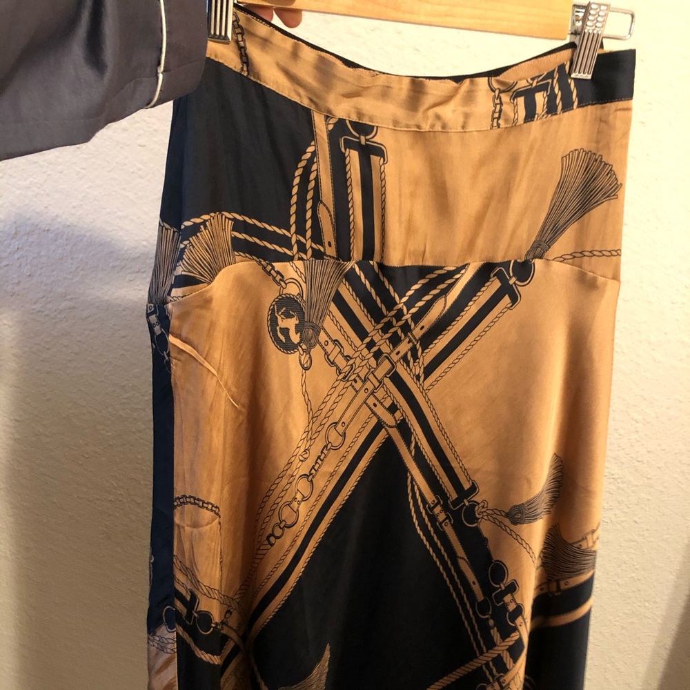 Ann Taylor Equestrian Skirt and Turtleneck top